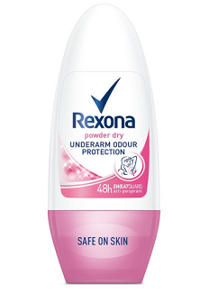 Rexona Underarm Odour Protection Roll On - Powder Dry