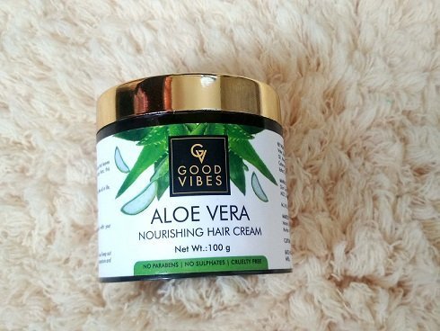 Good Vibes Aloe Vera Nourishing Hair Cream