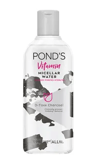 Ponds Vitamin Micellar Water D - Toxx Charcoal