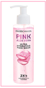 Faces Canada Pink Aloe Vera Skin Care Range